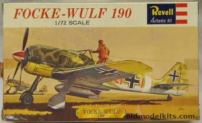 Revell 1/72 Focke-Wulf Fw-190, H615-49 plastic model kit